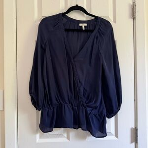 Joie 100% silk Navy Blue Women's Top